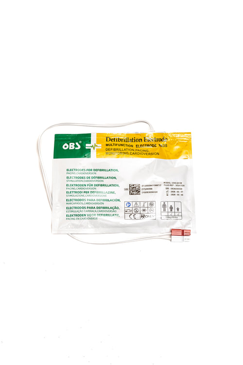 ELECTRODO DE DESFIBRILACION PEDIATRICO OBS REF 303A1525W CU MEDICAL ,CMOS DRAKE ,PROGETTI,CARDIAC SCIENCE