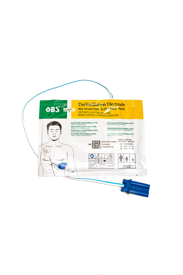 ELECTRODO DE DESFIBRILACION ADULTO OBS REF 303A4525P SCHILLER FRED EASY ,DEFIGARD DG