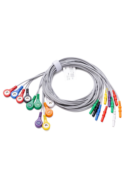 Cable Holter 10 Leads,Broche