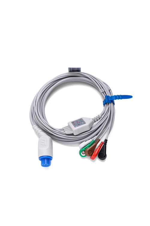 Cable ECG 3 Leads broche ,GE-Datex Ohmeda