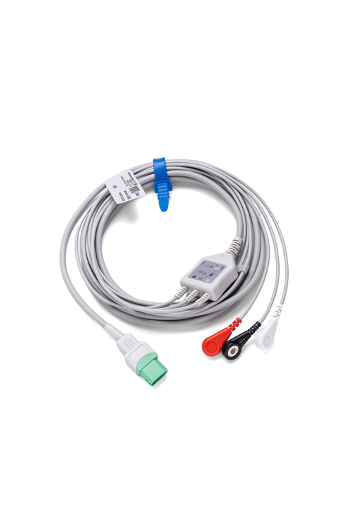 Cable ECG 3 Leads broche ,Mindray Datascope