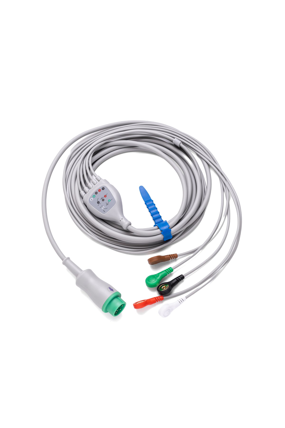 Cable ECG 5 Leads broche ,Zoncare