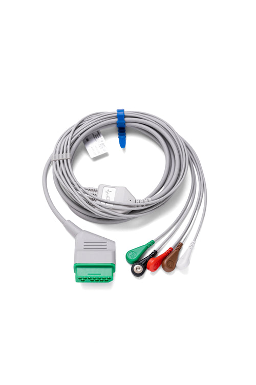 Cable ECG 5 Leads broche ,Nihon Kohden,BSM