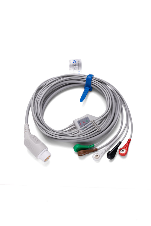 Cable ECG 5 Leads broche ,Philips HP