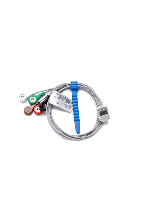 Cable Holter 5 Leads, Mortara H3,Corto
