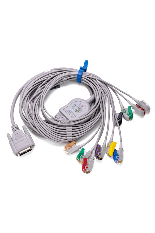 Cable EKG 10 Leads Pinza,Edan, Mindray ,Schiller