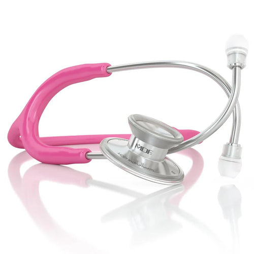 MDF® Estetoscopio Acústico® - Rosa Brillante/Plata