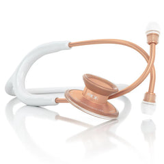 MDF® Estetoscopio Acústico® - Blanco/Oro Rosa