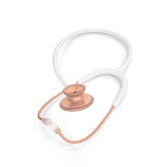 MDF® Estetoscopio Acústico® - Blanco/Oro Rosa